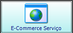 Botão e-commerce de serviço no Atendimento
